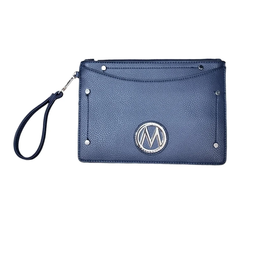 Mia K. Navy Wristlet